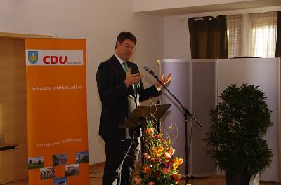 13.04.2013: CDU-Frühlingsempfang mit Patrick Schnieder MdB - 13.04.2013: CDU-Frühlingsempfang mit Patrick Schnieder MdB